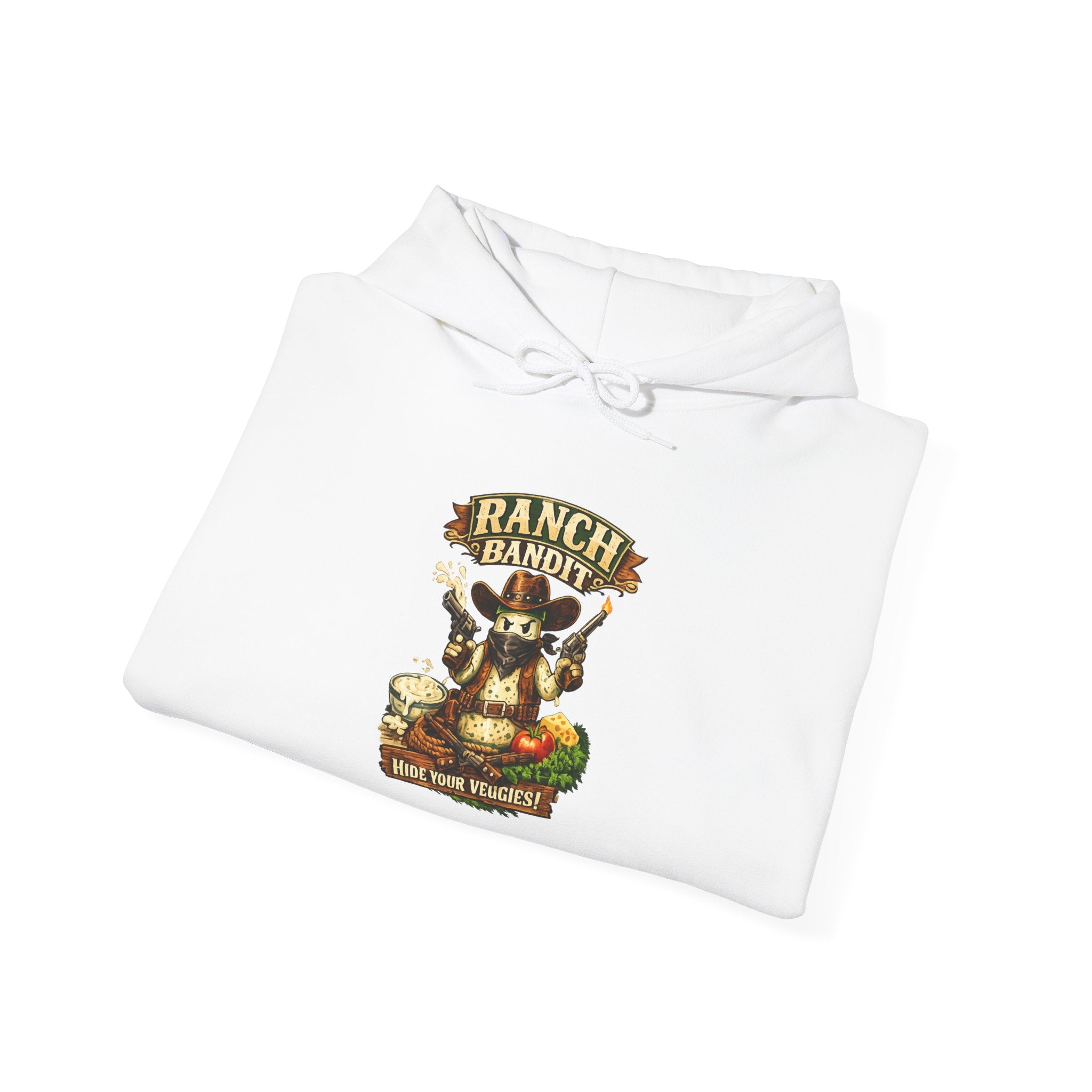 Ranch Bandit Hoodie – Funny Cowboy Skunk Graphic Sweatshirt