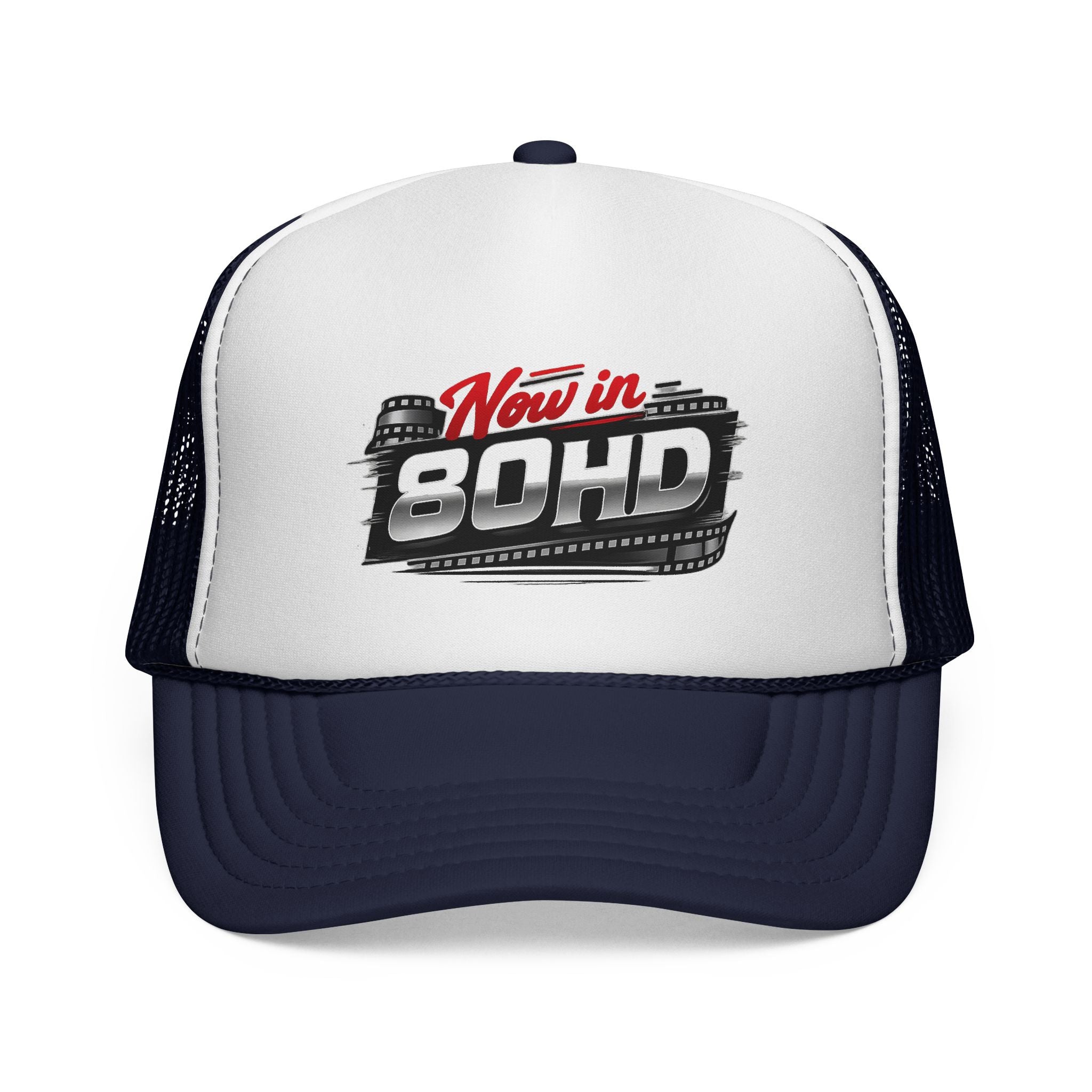Now in 80HD Trucker Cap — Novelty Trucker Hat for ADHD Awareness & Humor
