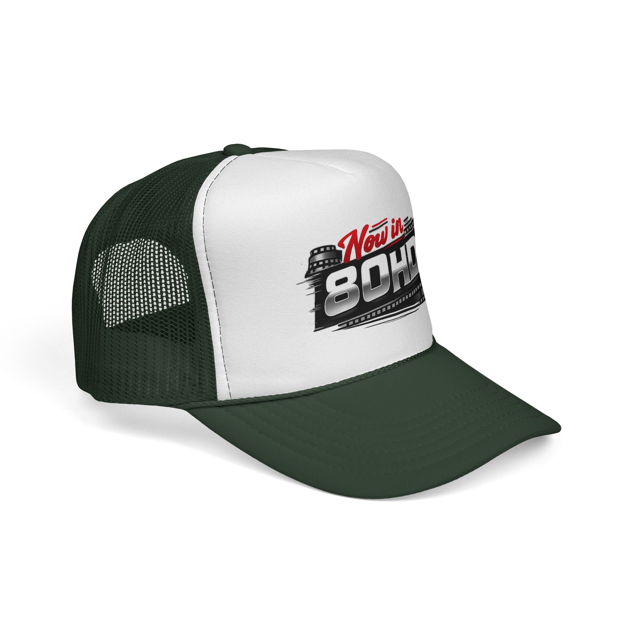 Now in 80HD Trucker Cap — Novelty Trucker Hat for ADHD Awareness & Humor