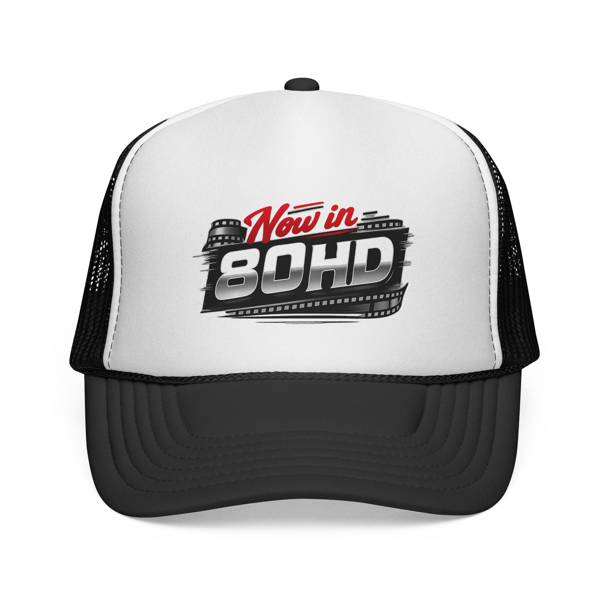 Now in 80HD Trucker Cap — Novelty Trucker Hat for ADHD Awareness & Humor